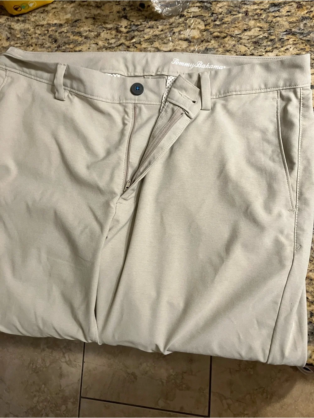 Tommy Bahama Men's flat front pants